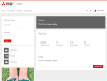 Tablet Screenshot of messec.net